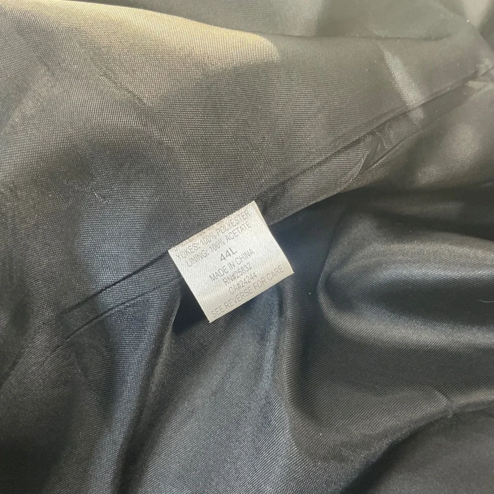 Mens Grey Black Western Circle S Sport Coat Blazer Two Tone Cowboy Yoke Jacket